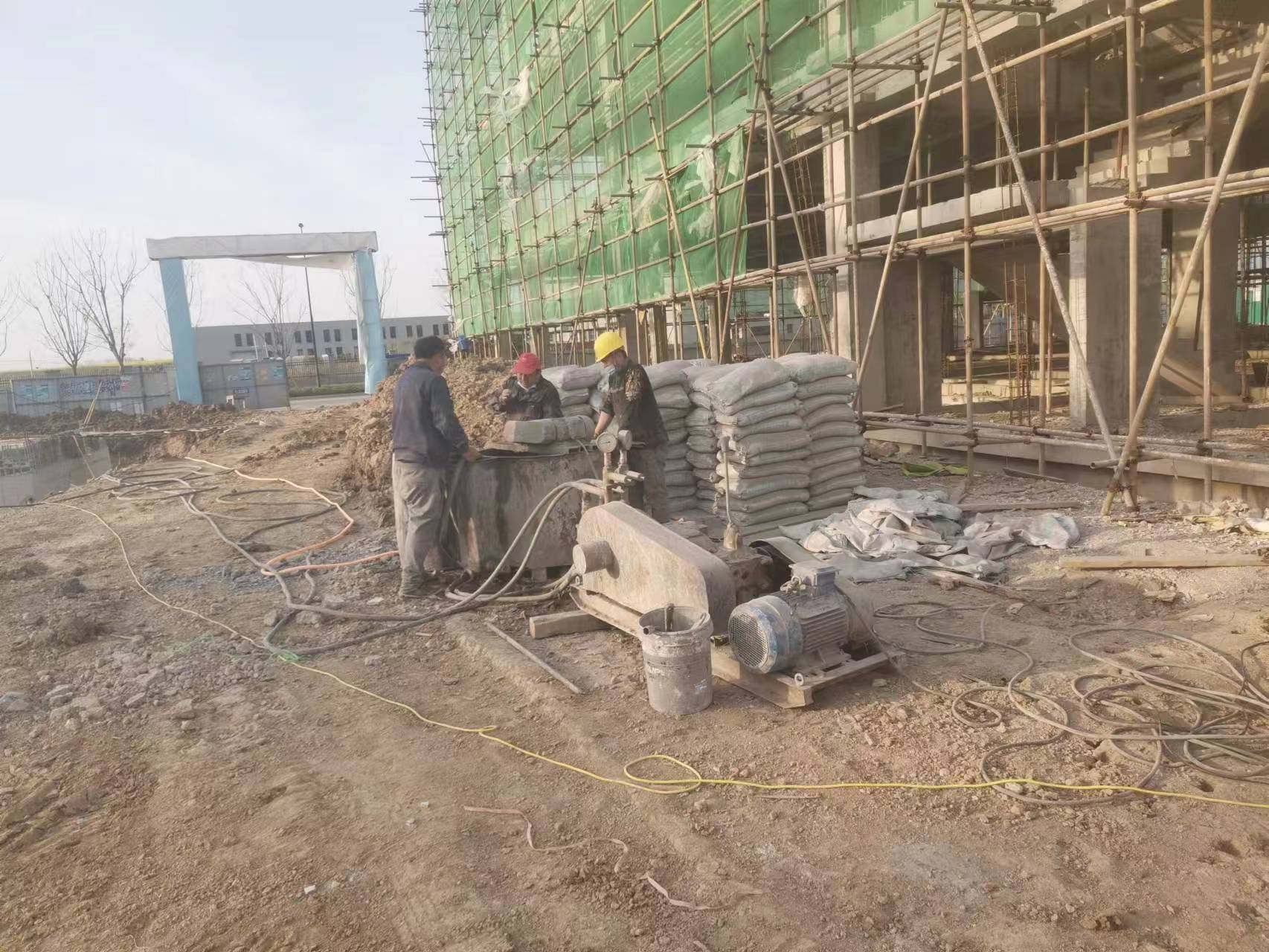 阳新别墅下沉注浆